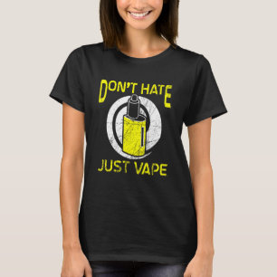 T-shirt Fumée de cigarette électronique à vapeur E Chicha