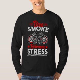 T-shirt Fumée libère Stress Fun Racing Voiture Drive