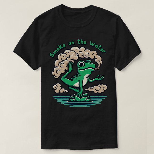 T-shirt Fumée sur l'eau 1 (Design devant)