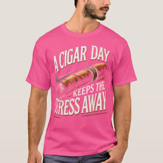T-shirt Fumer des cigares Fumer un cigare par jour