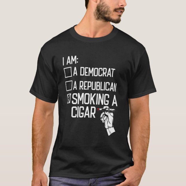 T-shirt Fumer Fumer Fumer Fumer Fumer Un Cigar (Devant)