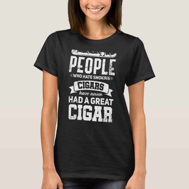 T-shirt Fumer Fun Cigarette Nicotine Fumée Inhale Vape J (Devant)