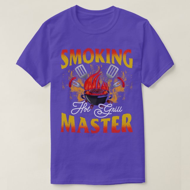 T-shirt Fumer Grill Master (Design devant)