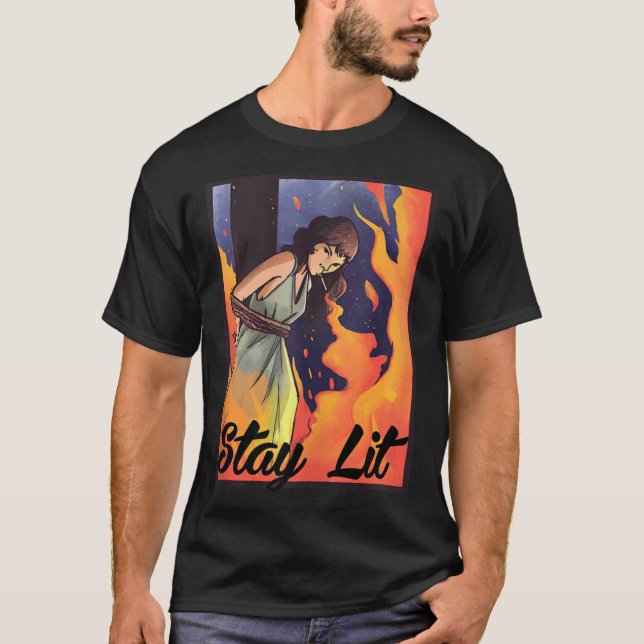 T-shirt Fumer la sorcière - Restez Débardeur (Devant)