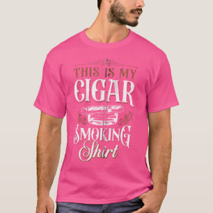 T-shirt Fumer le cigare C'est mon plaisir de fumer le ciga