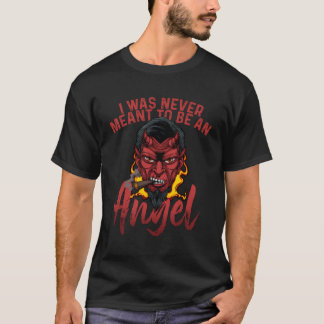 T-shirt Fumer Les Flammes Maléfiques Je N'Ai Jamais Été Vo