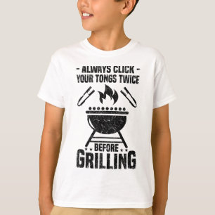T-shirt Fumer Viande Barbecue Grillade Fumée Viande fumée