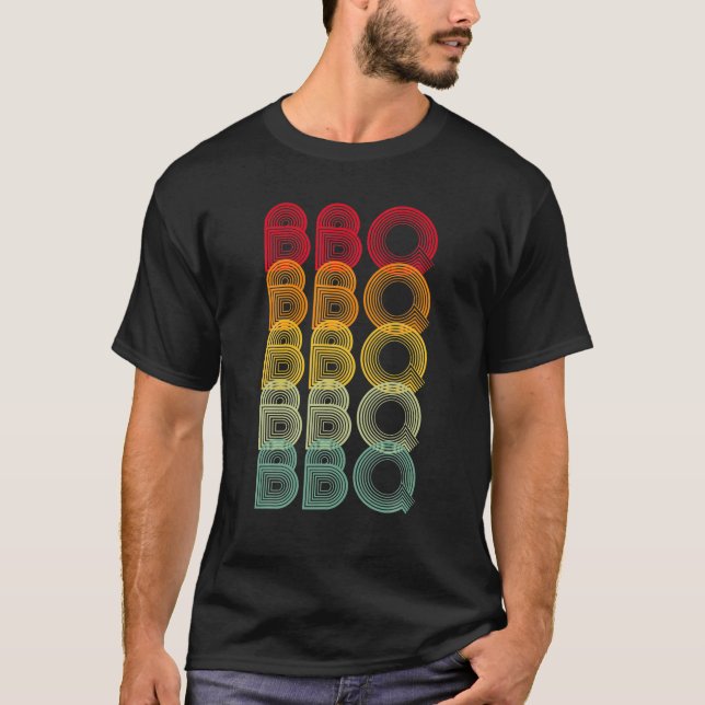 T-shirt Fumer Viande Fumer BBQ Grill Lover Pit Master Fume (Devant)