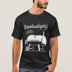 T-shirt Fumeur Bbq Papa Fumeur Fumeur Viande Fumeur Rbe