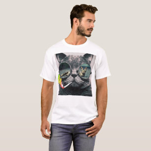 T-shirt Fumeur de chats hippiques