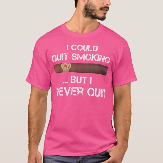 T-shirt Fumeur de cigare drôle (Devant)