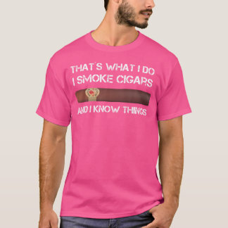T-shirt Fumeur de cigare drôle