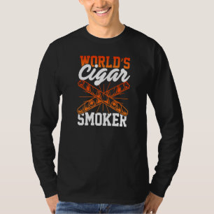 T-shirt Fumeur de cigares Cigarette Fumer tabac Fumée Ciga