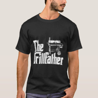 T-shirt Fumeur de grillades et chef de grill Grillfather g