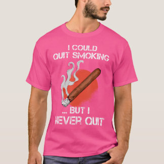 T-shirt Fumeur drôle de cigare