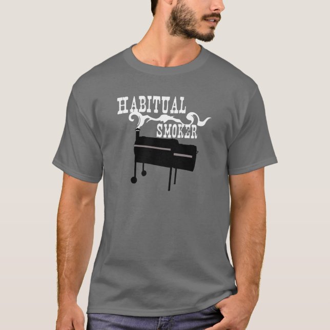 T-shirt fumeur habituel (Devant)