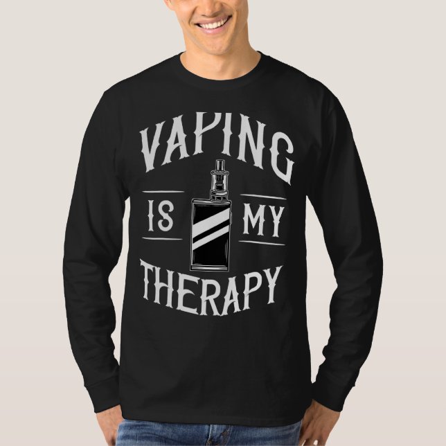 T-shirt Fumeur Vape Fumeur de cigarettes électronique (Devant)