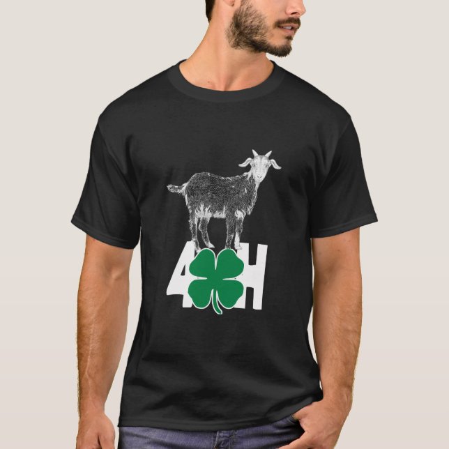 T-shirt Fun 4-H Love Chèvres (Devant)