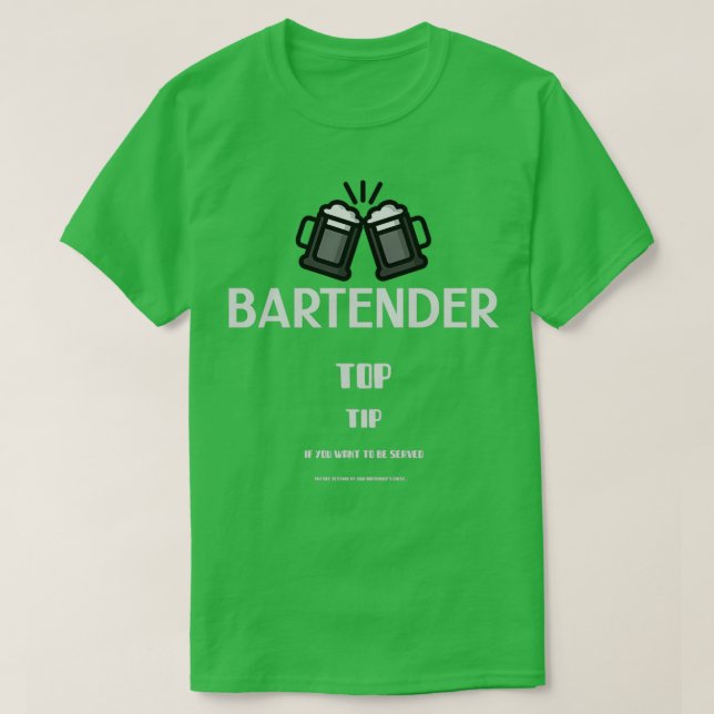 T-shirt Fun Bartender (Design devant)
