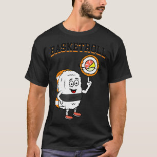 T-shirt Fun basketball sushi 