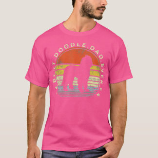 T-shirt Fun Best Doodle Papa - Propriétaire Amoureux des c