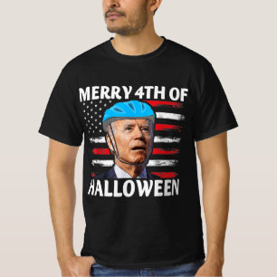 T-shirt Fun Biden Dazed Joyeux Juillet Joyeux Halloween Bi