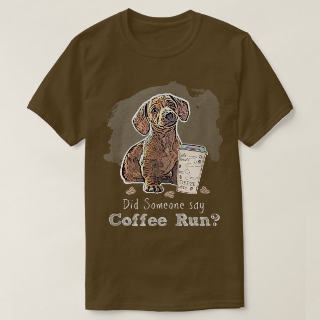 T-shirt Fun Café Latte Frappe Cappuccino Lover mignon chie (Design devant)
