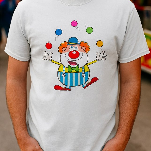 T-shirt Fun Circus Clown Jongler des balles (Créateur téléchargé)