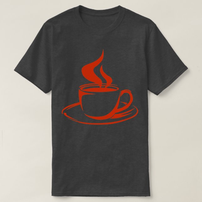 T-shirt Fun Cup De Café Café Boisson Barista Beverag (Design devant)