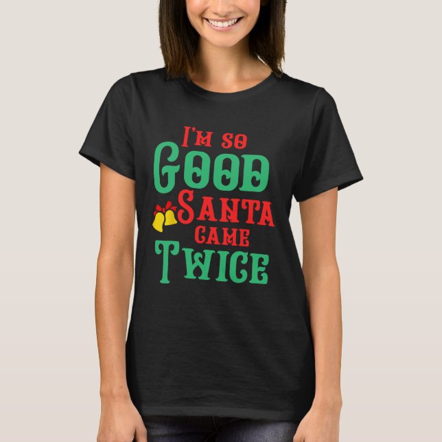 T-shirt Fun Dirty Naughty Inappropriate Christmas Adult Y  (Devant)