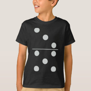 T-shirt Fun Group Correspondant Halloween Costume Domino D