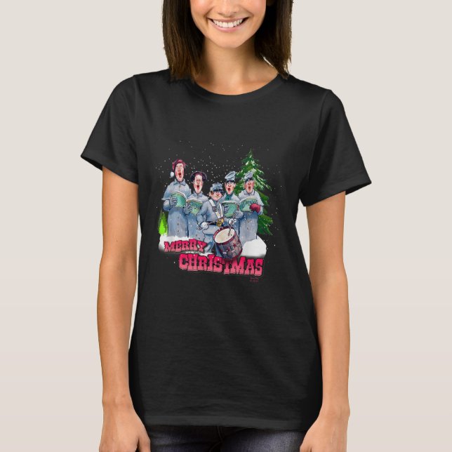 T-shirt Fun Guerre civile Noël (Devant)