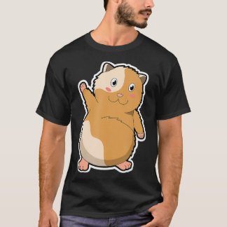 T-shirt Fun hamster d'or hamster fille enfants (4)