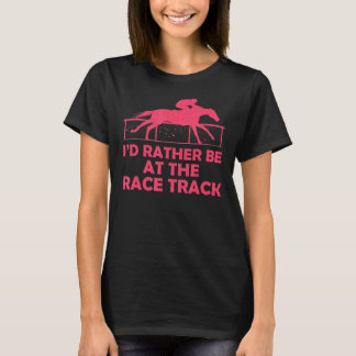 T-shirt Fun Horse Racing Derby Day Horses Race Season Humo