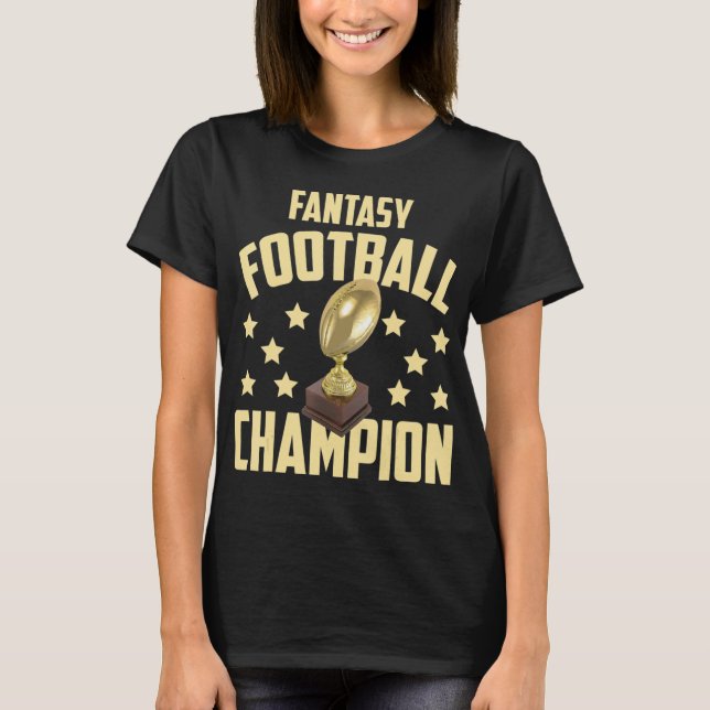 T-shirt Fun Imaginaire Championne de football Brouillon (Devant)