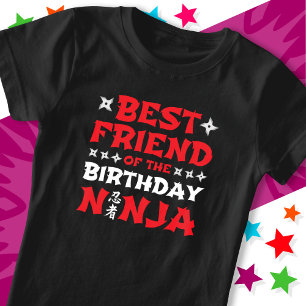 T-Shirt Fun Karate Party meilleur ami de l'anniversaire Ni