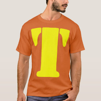 T-shirt Fun Letter T Alphabet Enseignant Maternelle matern
