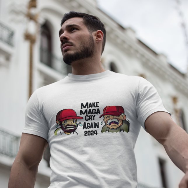 T-shirt Fun Make MAGA Cry again 2024 (Créateur téléchargé)