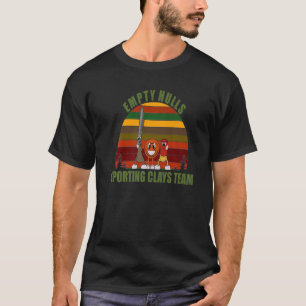T-shirt Fun Novelty Clay Pigeon Team Empty Hulls SPORTS
