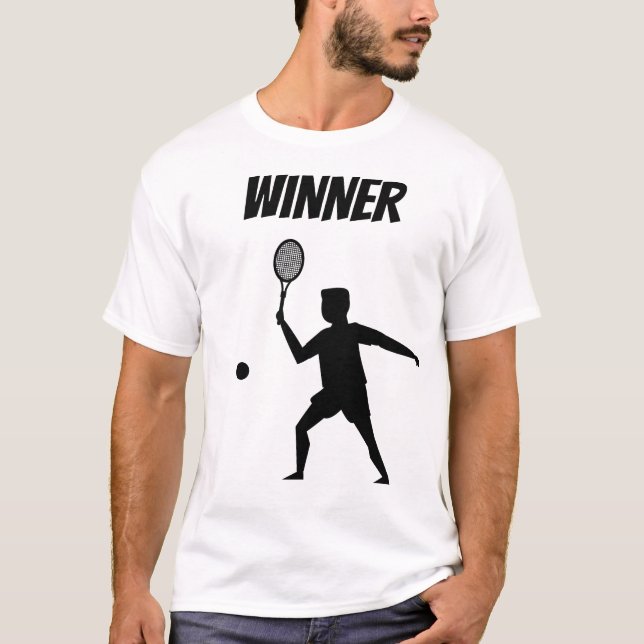 T-shirt Fun player tennis  (Devant)