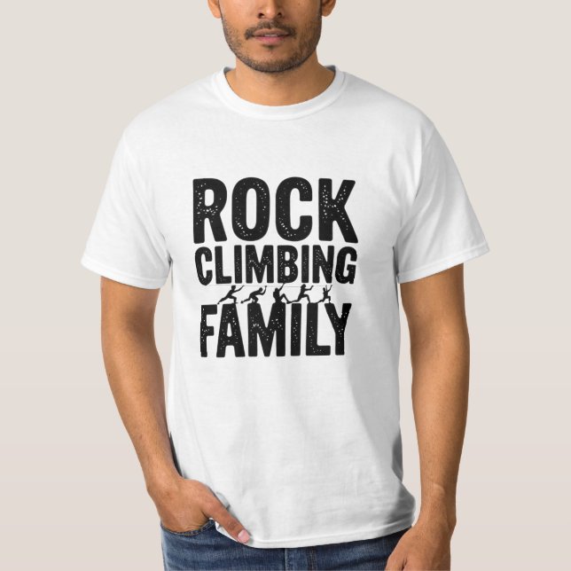T-shirt Fun Rock Escalades Designs (Devant)