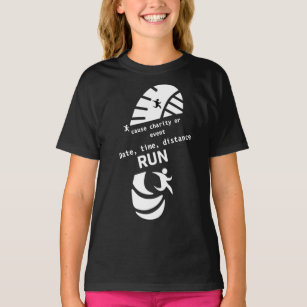 T-shirt Fun Run Event Cause Charity Promotion Prize Two-To