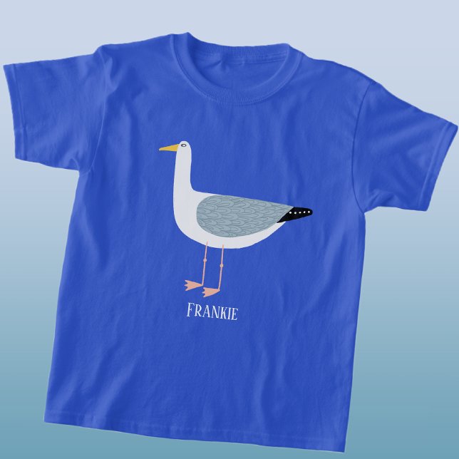 T-shirt Fun Seagull (Fun personalized seagull t-shirt)