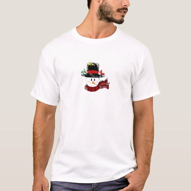 T-shirt Fun Snowman (Devant)