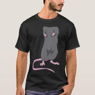 T-shirt Fun Souris sans tête Halloween Rat Body Costume fa