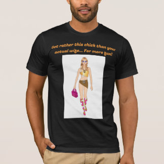 T-shirt Fun style get rather this chick