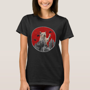 T-shirt Fun Tee Chat montrant un chat semant la pagaille d
