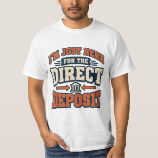 T-shirt Fun Tee de dépôt direct rétro