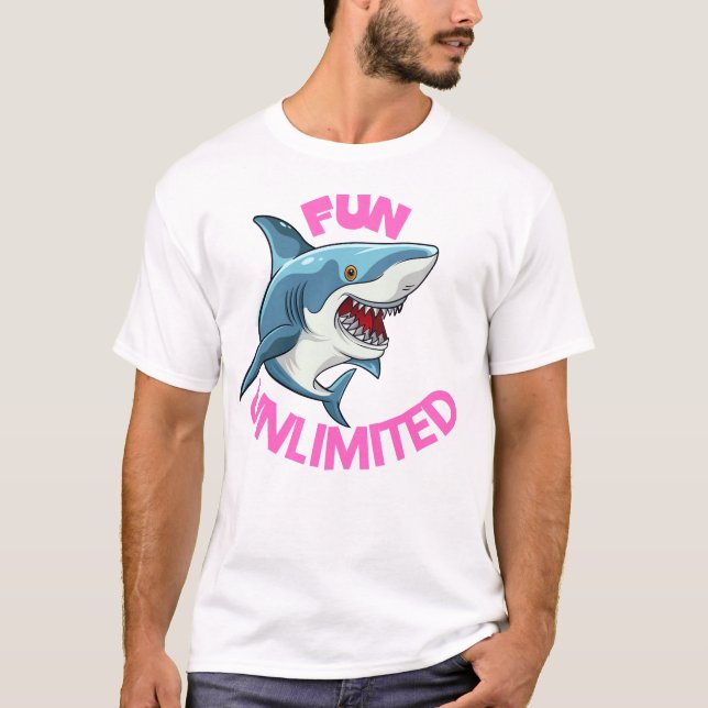 T-shirt Fun Unlimited - Endless Joy Graphic Shirt (Devant)
