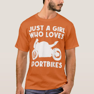 T-shirt Fun vélo de sport Art Enfants Filles Pilote de mot